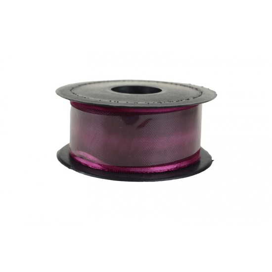 Szalag organza 4cm*20m mályva