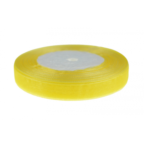 Szalag organza 1,3cm*50y arany