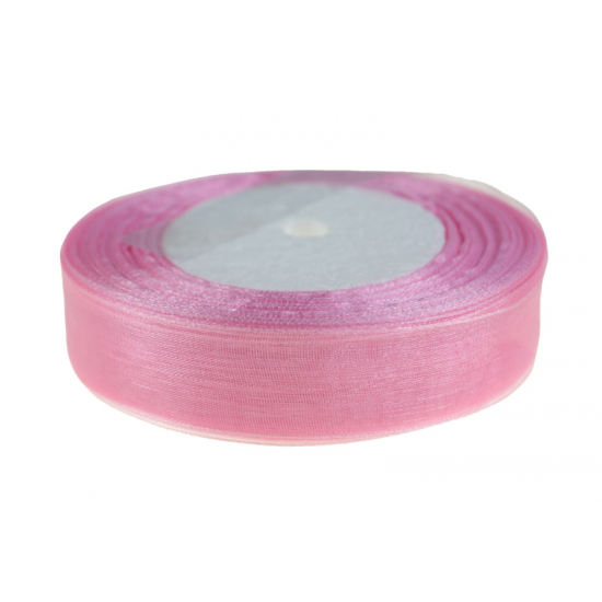 Szalag organza 2cm*50y mályva lila