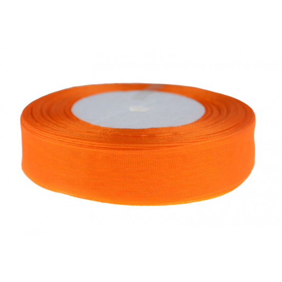 Szalag organza 2cm*50y narancs