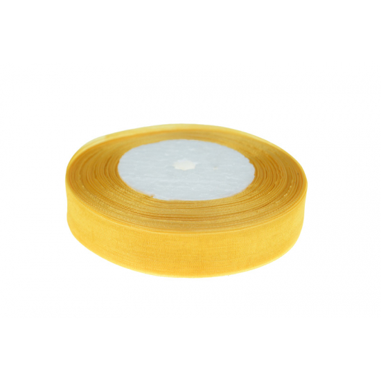 Szalag organza 2cm*50y v. arany