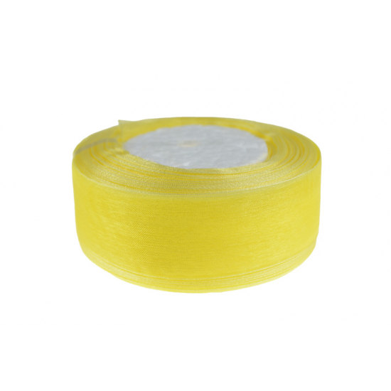 Szalag organza 3,8cm*50y arany