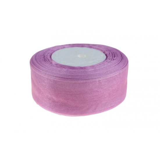 Szalag organza 3,8cm*50y v. lila