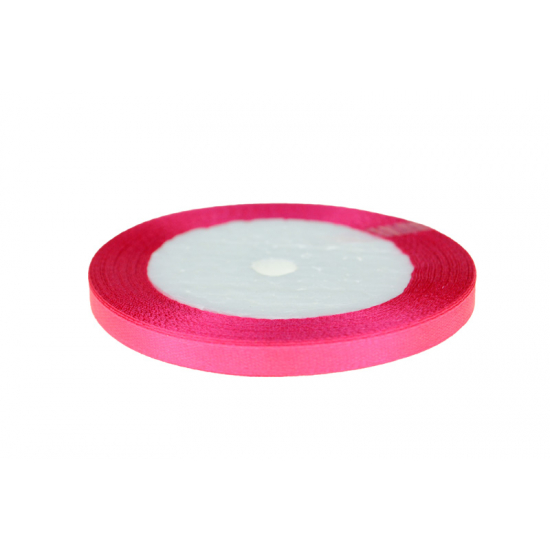 Szalag szatén 0,5cmx25y pink