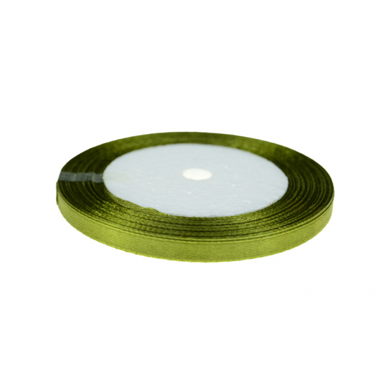 Szalag szatén 0,5cm x25y zöld