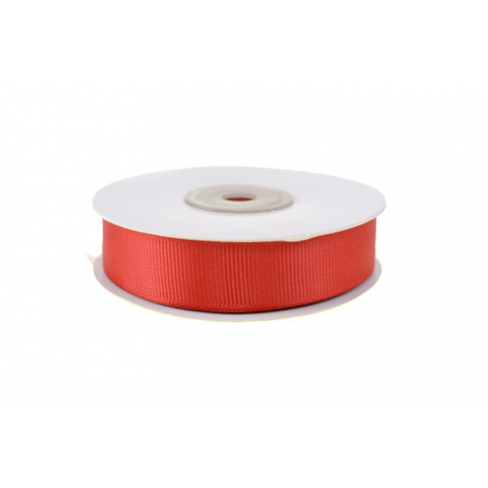 Szalag textil ripsz 2cm*20m piros piros
