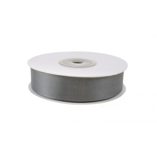 Szalag textil ripsz 2cm*20m s.szürke s.szürke