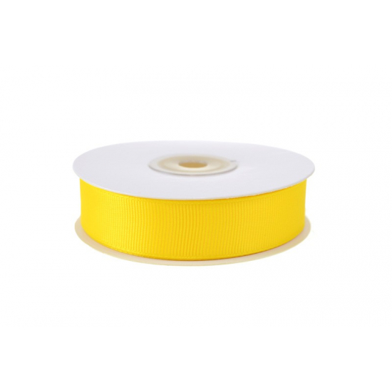 Szalag textil ripsz 2cm*20m sárga sárga