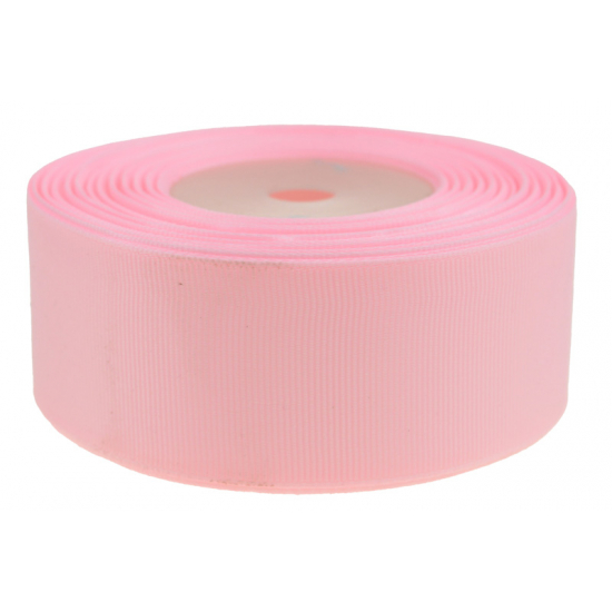 Szalag textil ripsz 3,8cm*25y rózsaszín