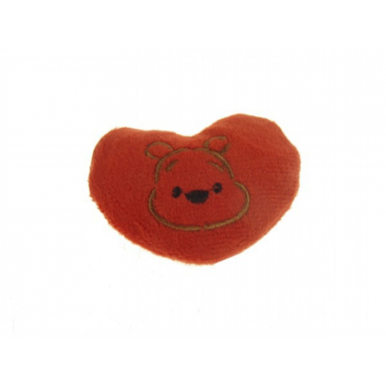 Szív párna mini 8,5*7cm macis