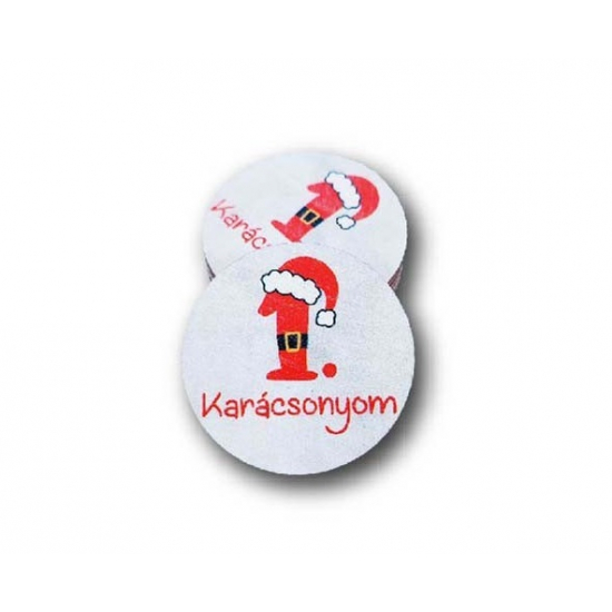 Tábla fa 1.KARÁCSONYOM D5 LV