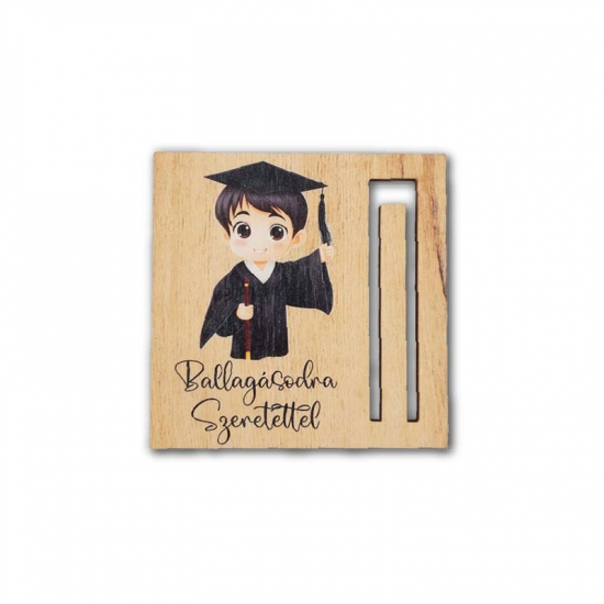 Tábla fa PÉNZTARTÓ-FIÚ LV