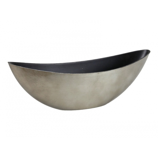 Tál plasztik csónakalakú 39*12*13cm gránit zöld