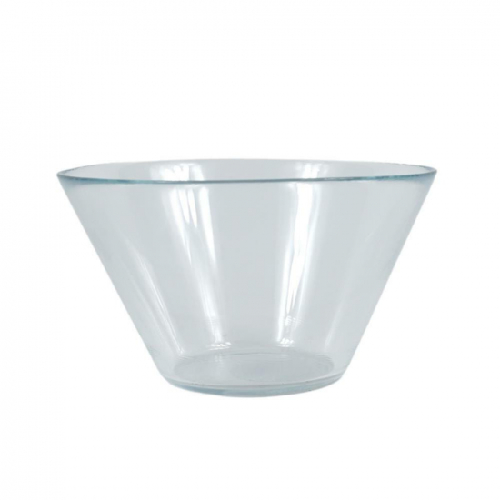 Tál üveg D17cm