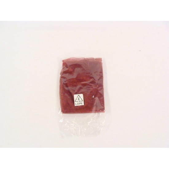 Tasak organza kerek D10*H22cm bordó