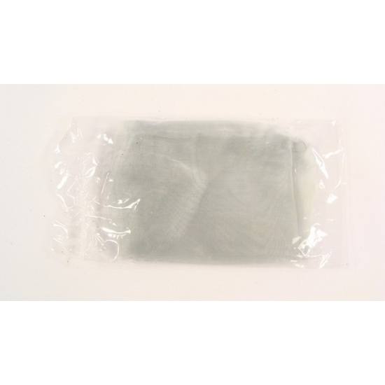 Tasak organza kerek D10*H10cm ezüst
