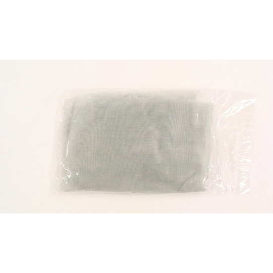 Tasak organza kerek D15*H25cm ezüst