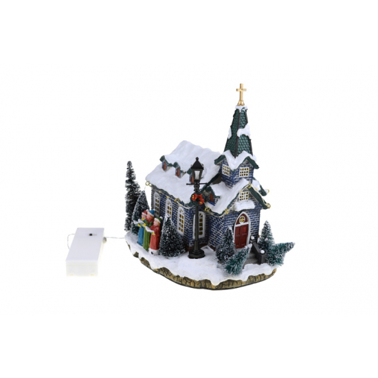 Templom poly világító 14*16.5*20cm