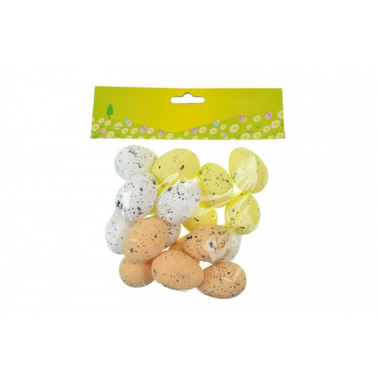 Tojás hungarocell 4*2,5cm s/18 több szín