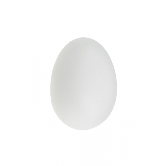 Tojás poly 9cm fehér