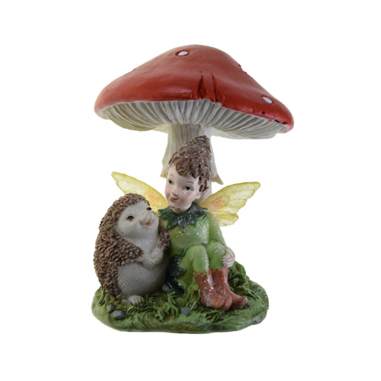 Tündér gömbával poly 15cm 2féle