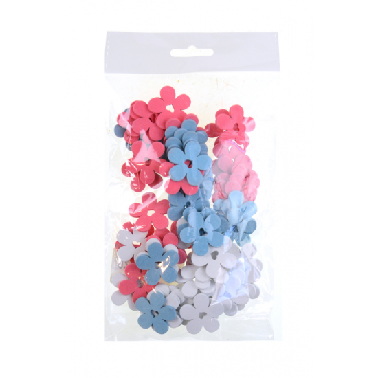 Virág fa 3cm s/60 rózsaszín mix
