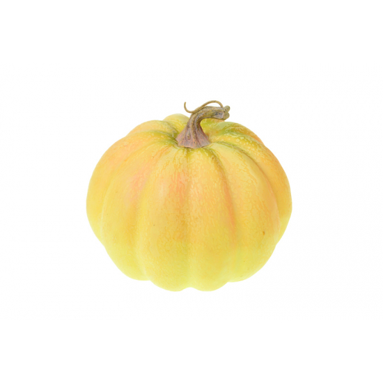 Zöldség tök foam 12*12*10cm sárga