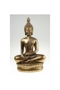 Dekoráció Buddha poly 24*41cm arany