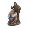 Figura szent család kerámia 8,5cm színes