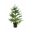Műfenyő LED-es 60cm 3D ágakkal zöld