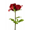 Selyemvirág rózsa szálas 116cm piros