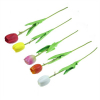 Selyemvirág tulipán csokor 45cm több szín