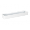 Tál plasztik téglalap 42*10.5*5cm fényes fehér fényes fehér